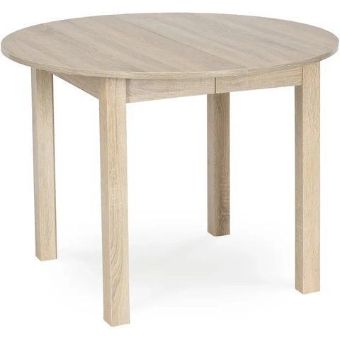Стіл кухонний розкладний MEBEL ELITE HARRY 102(142)х102 см Дуб сонома фотографія