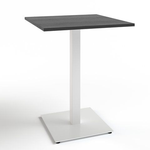 Стол TETRA LIGHT Lovko 60x60 Белый / Черный фотография