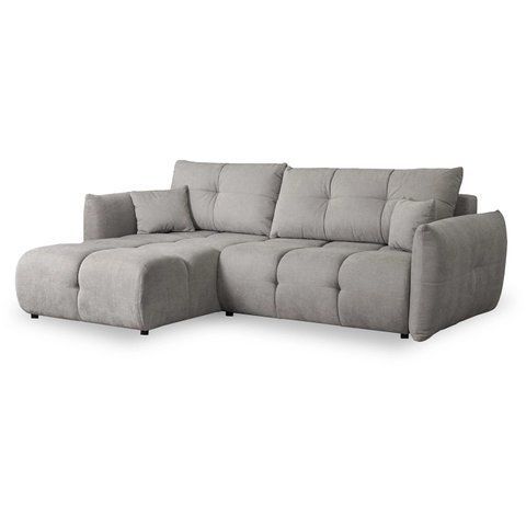 Кутовий диван MEBEL ELITE ALMA 250 см Беж (лівий) фотографія
