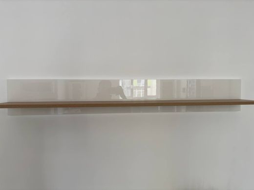Полка Perfect Home Арко / Arco 138 Белый глянец/дуб грандсон фотография