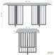 Стіл обідній Fellon AMF 160X80 ceramics Carrara bianco
