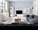 Полка Perfect Home Арко / Arco 138 Белый глянец/дуб грандсон