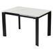 Стол Обеденный VERMONT STATURARIO/BLACK Concepto 120/170x80 Керамика Глянец фотография