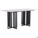 Стіл обідній Fellon AMF 160X80 ceramics Carrara bianco