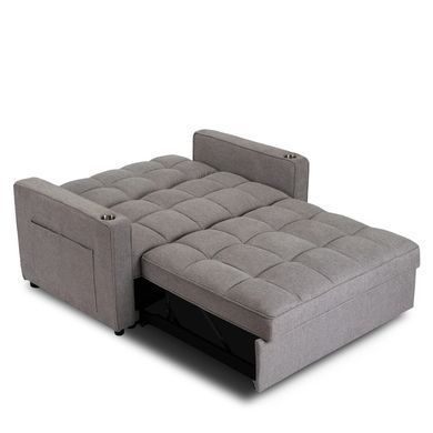 Крісло розкладне MEBEL ELITE ASTER Сірий фотографія