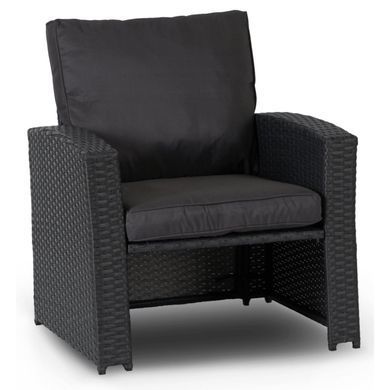 Комплект садових меблів MEBEL ELITE COLORADO Темно Сірий