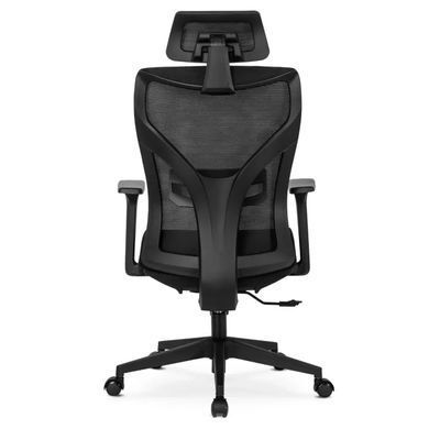 Стул офисный вращающийся MEBEL ELITE SPIRAL Черный фотография