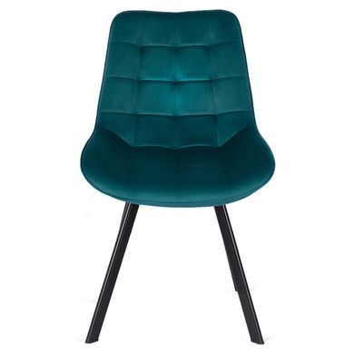 Стул бархатный MEBEL ELITE RICK Velvet Бирюзовый фотография