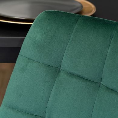 Барний стілець оксамитовий MEBEL ELITE ARCOS Velvet Зелений/ золотий фотографія