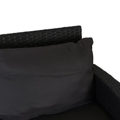 Комплект садових меблів MEBEL ELITE COLORADO Темно Сірий