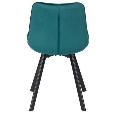 Стул бархатный MEBEL ELITE RICK Velvet Бирюзовый фотография