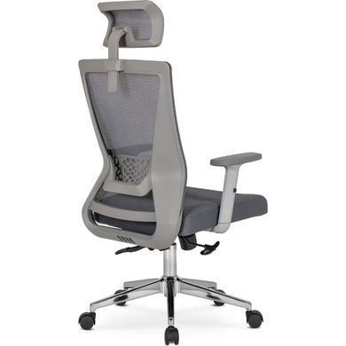Стілець офісний поворотний MEBEL ELITE PATRIC 2 Сірий фотографія