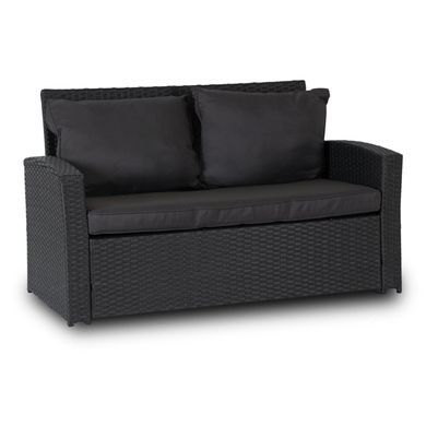 Комплект садових меблів MEBEL ELITE COLORADO Темно Сірий