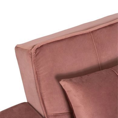 Крісло розкладне MEBEL ELITE SOLOR Velvet Рожевий фотографія