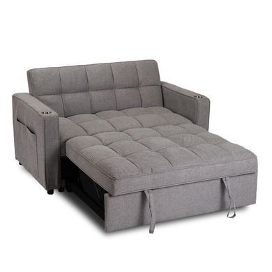 Крісло розкладне MEBEL ELITE ASTER Сірий фотографія