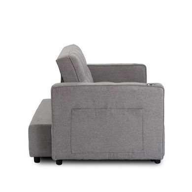 Крісло розкладне MEBEL ELITE ASTER Сірий фотографія