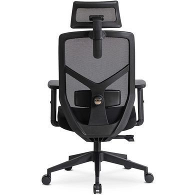 Стул офисный вращающийся MEBEL ELITE BENTO Черный фотография