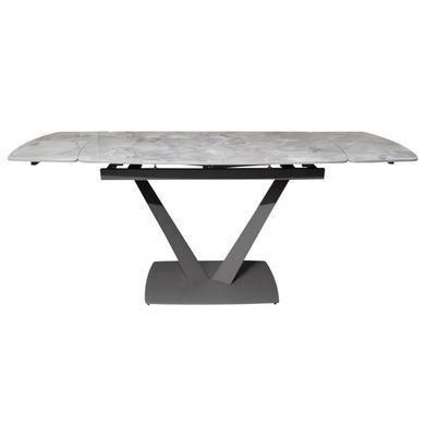 Стол раскладной ELVI GREY STONE Concepto 120(180)x80 Керамика Глянец Серый фотография