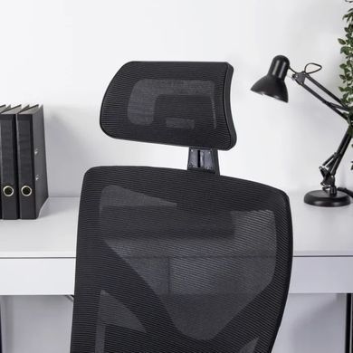 Стул офисный вращающийся MEBEL ELITE SPIRAL Черный фотография
