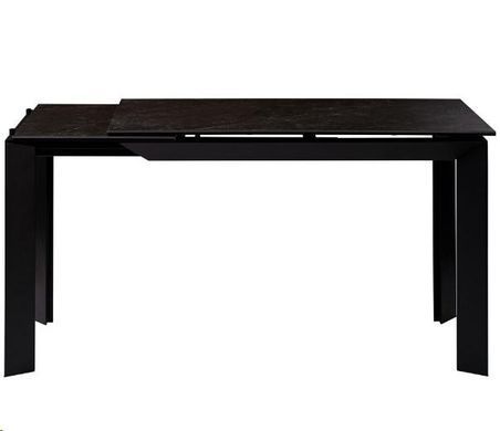 Стол Обеденный VERMONT BLACK MARBLE Concepto 120/170x80 Керамика фотография