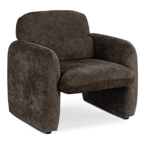 Крісло MEBEL ELITE TOGO Коричневий фотографія