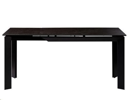 Стол Обеденный VERMONT BLACK MARBLE Concepto 120/170x80 Керамика фотография