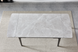Стіл розкладний BONN CERAMIC Intarsio 130(180)x80 Сірий Глянець Кераміка Чорний