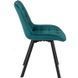 Стул бархатный MEBEL ELITE RICK Velvet Бирюзовый