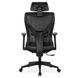 Стул офисный вращающийся MEBEL ELITE SPIRAL Черный