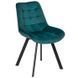 Стул бархатный MEBEL ELITE RICK Velvet Бирюзовый фотография