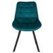 Стул бархатный MEBEL ELITE RICK Velvet Бирюзовый