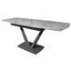 Стол раскладной ELVI GREY STONE Concepto 120(180)x80 Керамика Глянец Серый