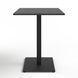Стол TETRA LIGHT Lovko 60x60 Черный / Черный