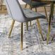 Стул бархатный MEBEL ELITE CARO Velvet Серый