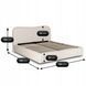 Кровать двуспальная MEBEL ELITE BRISTOL 140x200 см Кремовая