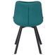 Стул бархатный MEBEL ELITE RICK Velvet Бирюзовый