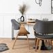 Стул бархатный MEBEL ELITE LUISE Velvet Серый