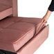 Крісло розкладне MEBEL ELITE SOLOR Velvet Рожевий