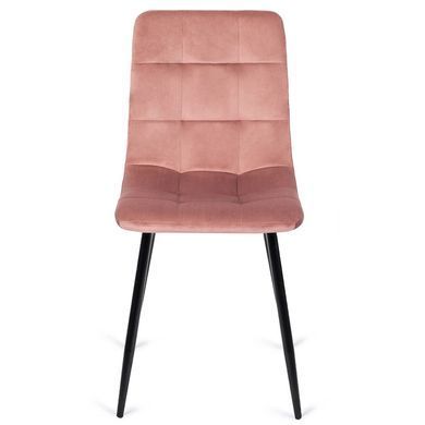 Стул бархатный MEBEL ELITE PERU Velvet Розовый фотография