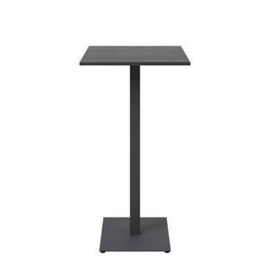 Стіл TETRA LIGHT BAR Lovko 60x60 Чорний / Чорний фотографія
