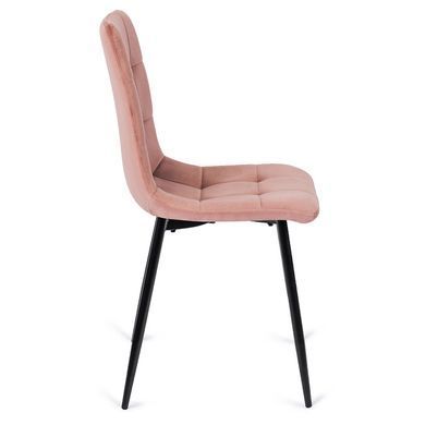 Стул бархатный MEBEL ELITE PERU Velvet Розовый фотография