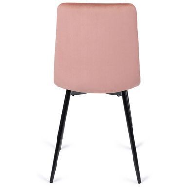 Стул бархатный MEBEL ELITE PERU Velvet Розовый фотография