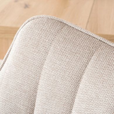 Стілець поворотний MEBEL ELITE LEMON Світло-бежевий фотографія