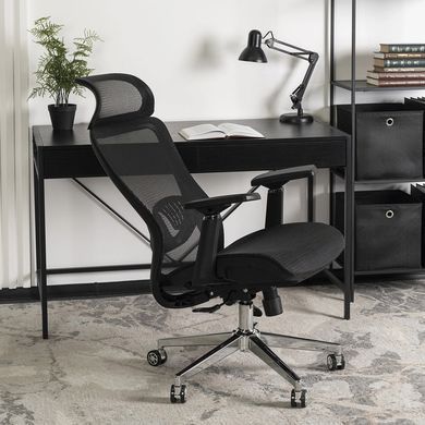 Стул офисный вращающийся MEBEL ELITE LITOS Черный фотография
