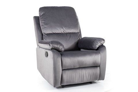 Кресло раскладное Spencer 1 Velvet Signal Серый фотография
