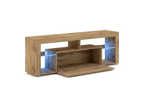 ТВ Тумба BORN LED Signal Дуб Вотан фотографія