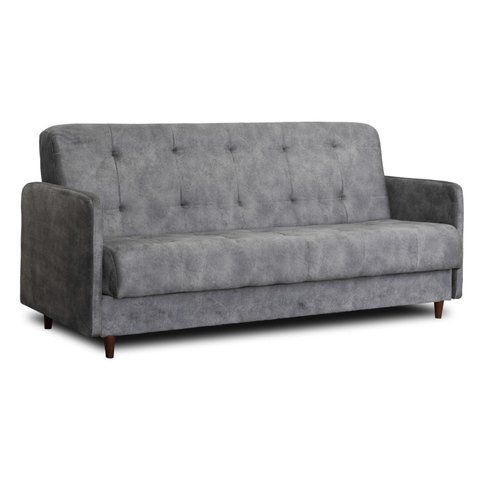 Диван розкладний MEBEL ELITE TIVOLI 198 см Сірий фотографія