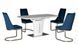 Стол раскладной АДАМ Prestol 120/160x80 Керамика Белый