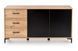 Комод RAVEN KM-1&nbsp;Halmar 160x40 Дуб Артизан Чорний