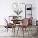 Стул бархатный MEBEL ELITE LUCKY Velvet Розовый / Золотой